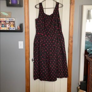 Retro swing dress with pockets!